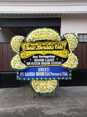 Papan Bunga Duka di Cigoong