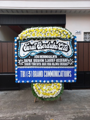 Papan Bunga Duka di Cigoong